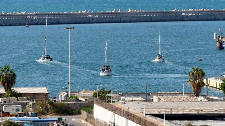 Israel intercepts aid flotilla bound for Gaza, detains activists including Greta Thunberg