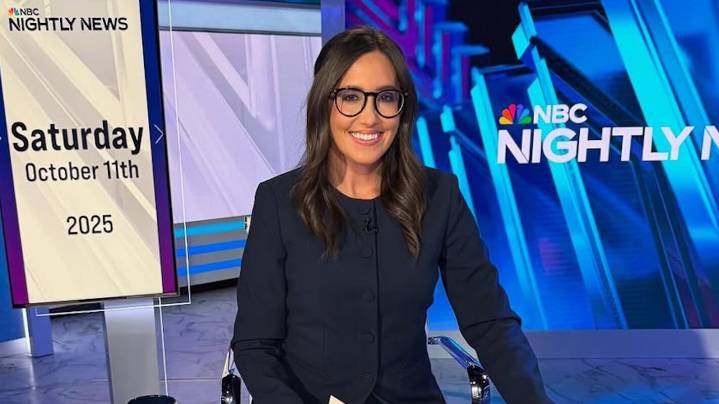 NBC News' Savannah Sellers Celebrates Guest Hosting 'Nightly News' for 1st Time