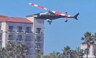 Caught on Camera: Terrifying Helicopter Spin Out Over Crowded CA Beach