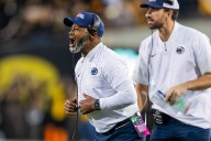 Guest Doug Lesmerises on Penn State’s search for its next head coach: Blue