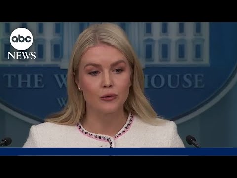 White House's Karoline Leavitt pressed about the demolition of the East Wing