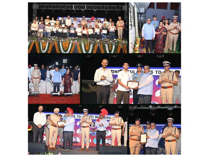 Chandigarh Police celebrate unity, honours personnel at grand event