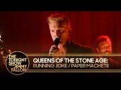 Queens of the Stone Age: Running Joke / Paper Machete | The Tonight Show Starring Jimmy Fallon