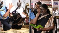 Droupadi Murmu makes history as first woman President to pray at Sabarimala