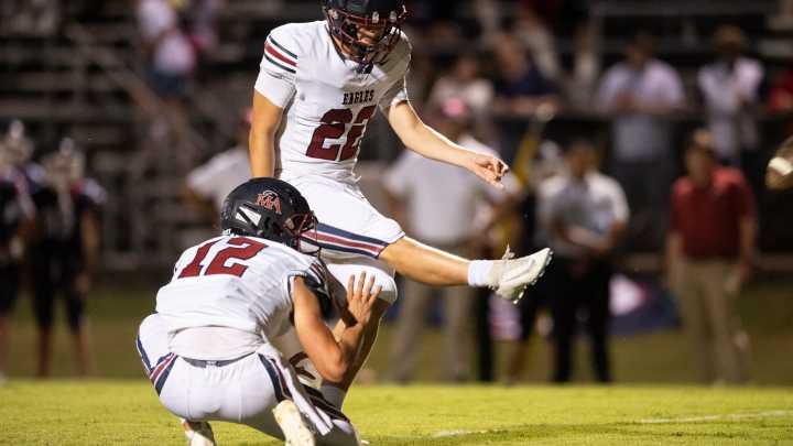 Montgomery Academy's Rob Ashworth using kicking to help the community