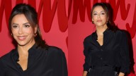 Eva Longoria Goes for Business Dressing at Neiman Marcus Holiday Event