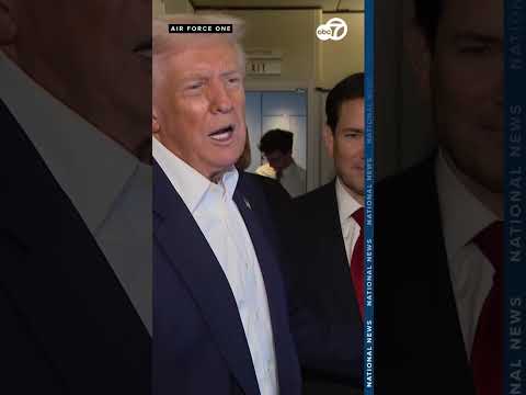Trump asked whether he would run for third term as president in 2028