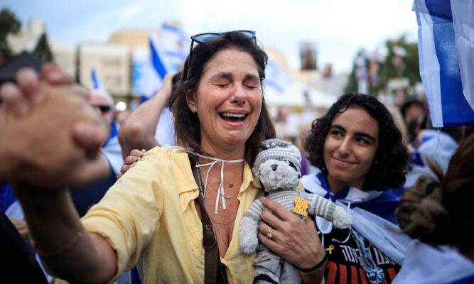 Liberan a los 20 rehenes israelíes  tras más de dos años secuestrados