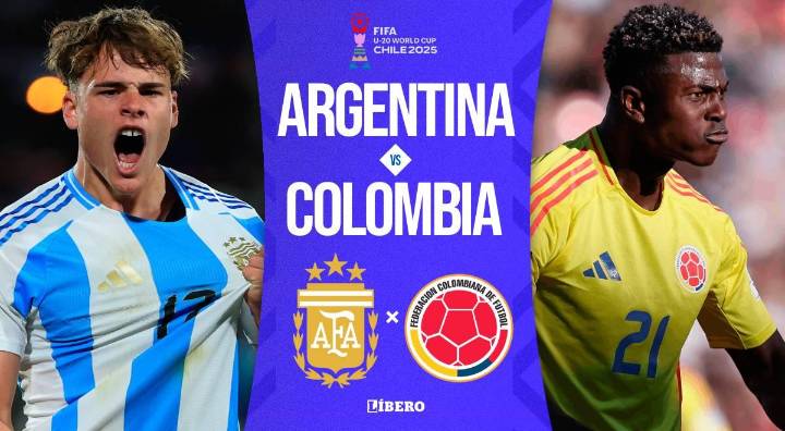 Argentina vs. Colombia EN VIVO: alineaciones, hora y dónde ver semifinal del Mundial Sub