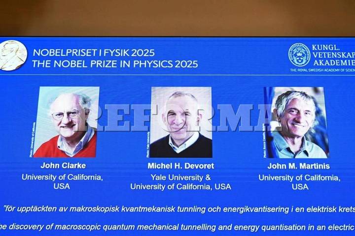 Ganan Nobel de Física descubridores de efecto túnel cuántico
