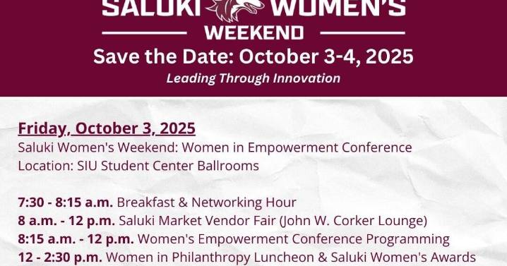 Saluki Women’s Weekend Returns to Carbondale with Free Empowerment Events
