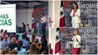 Presentan regidoras Rosy Carmona y Ana Lilia Orozco su primer informe