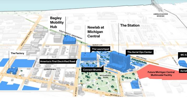 New transit center proposed for Michigan Central could include Amtrak service