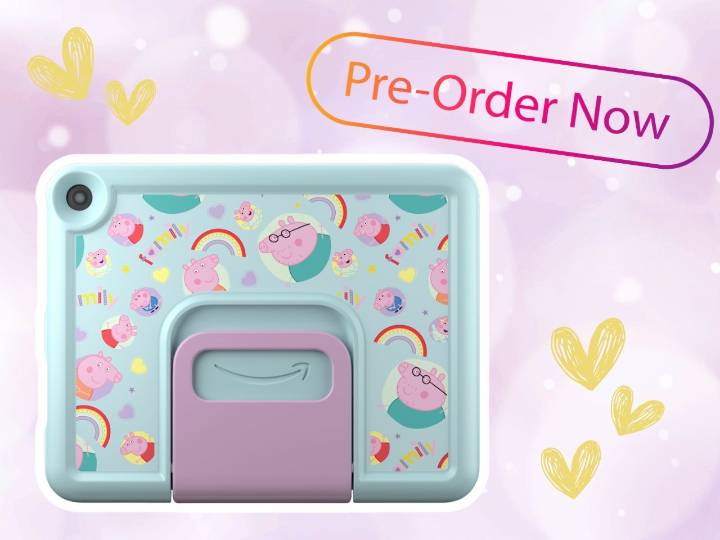 Amazon HD 10 Kids Tablet: Now available in a Peppa Pig limited edition