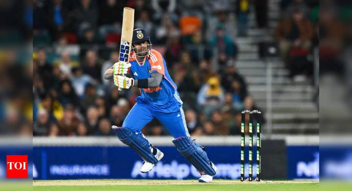 9.4 overs and glimpse of Surya's return to form! India and Australia in Canberra abandoned due to persistent rain