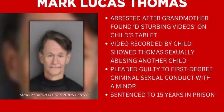 VIDEO: Upstate man sentenced to prison for child sex crime