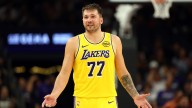 Lakers’ Luka Doncic sets personal record with 43-point outburst vs. Warriors