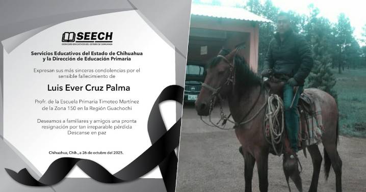 Matan a mestro Luis Ever Cruz con su esposa e hija: Crimen organizado ‘lo confundió’ y le disparó