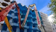 Concluye la demolición del edificio del hotel de pacientes del Hospital de A Coruña