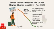 In Numbers: How the number of Indian students going to the US has declined