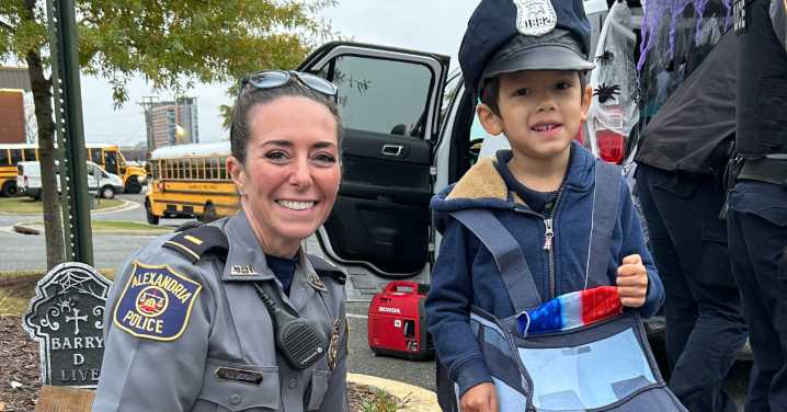 Candy, Costumes, and Cops: Alexandria Police Trunk