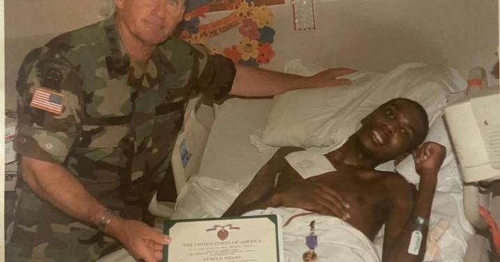 Local veteran uses high-tech exoskeleton to walk again after 20 years