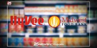 Hy-Vee gives Midwest Food Bank boost for the holidays, donates food