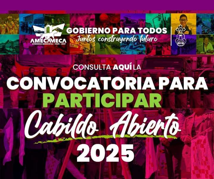 ¡Tu Voz Cuenta!: Amecameca abre Convocatoria para Cabildo Abierto  enfocado  en el emprendimiento juvenil