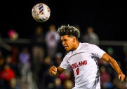 Bautista’s header helps Parkland boys soccer beat rival Emmaus, finish regular season unbeaten