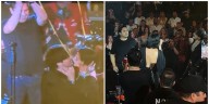 Critican a Julión Álvarez por cantar con Ángela Aguilar y Christian Nodal en Jalisco; él celebra su amor