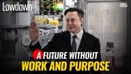 Elon Musk's vision of a robot-driven future without work