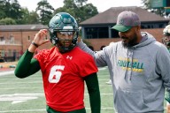 W&M quarterback Tyler Hughes, coach Bryan Randall are two of a kind