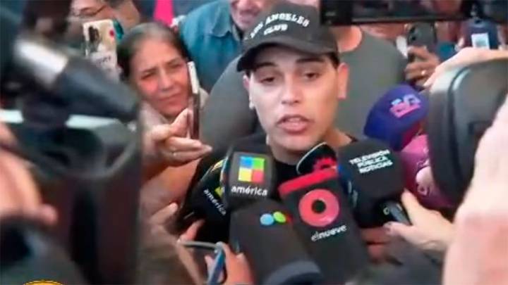 Thiago Medina salió del hospital tras casi un mes internado: "La moto ya está, ya fue"