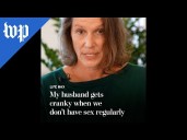 My husband gets cranky when we don’t have sex regularly