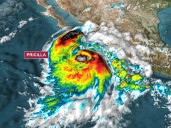 ‘Priscilla’ se fortalece a huracán categoría 2; estas es su trayectoria y los estados que afectará