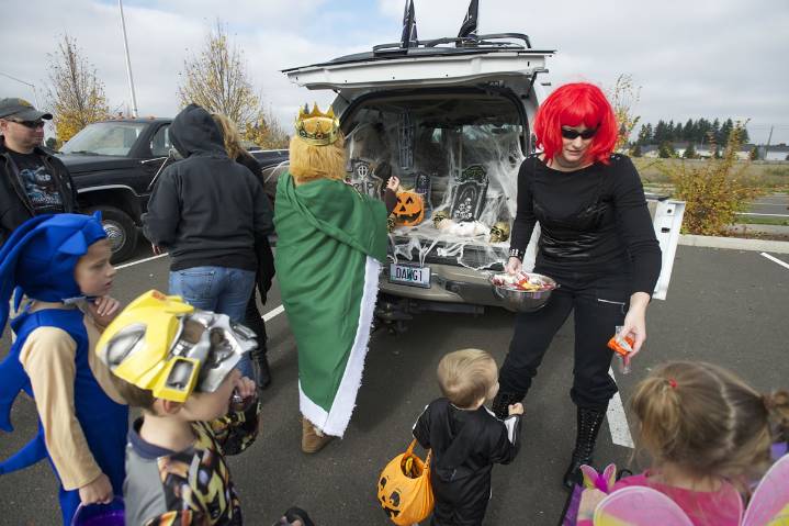 Try this: Trunk or Treat, Dog Prom, Chrysanthemum Society flower show