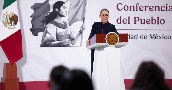 Afirma Sheinbaum que no hay “certeza” que grupos criminales ayuden a afectados por lluvias