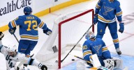 First-period struggles, home-ice woes continue to mount for Blues in loss to Utah