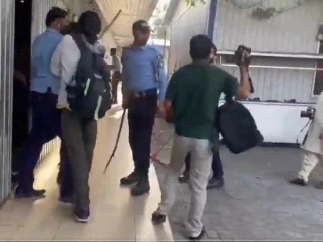 Police storms Islamabad press club