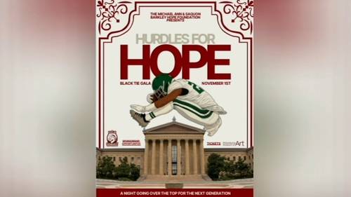 The Michael Ann & Saquon Barkley Hope Foundation hosts Hurdles for Hope Gala November 1 at Philadelphia Art Museum