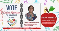 Corina Medrano discusses her campaign for Gadsden ISD 2 school board member