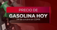 Precio de la gasolina hoy 24 de octubre: Esto te cuesta llenar el tanque para el fin de semana