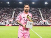 Lionel Messi recibió Bota de Oro de la MLS