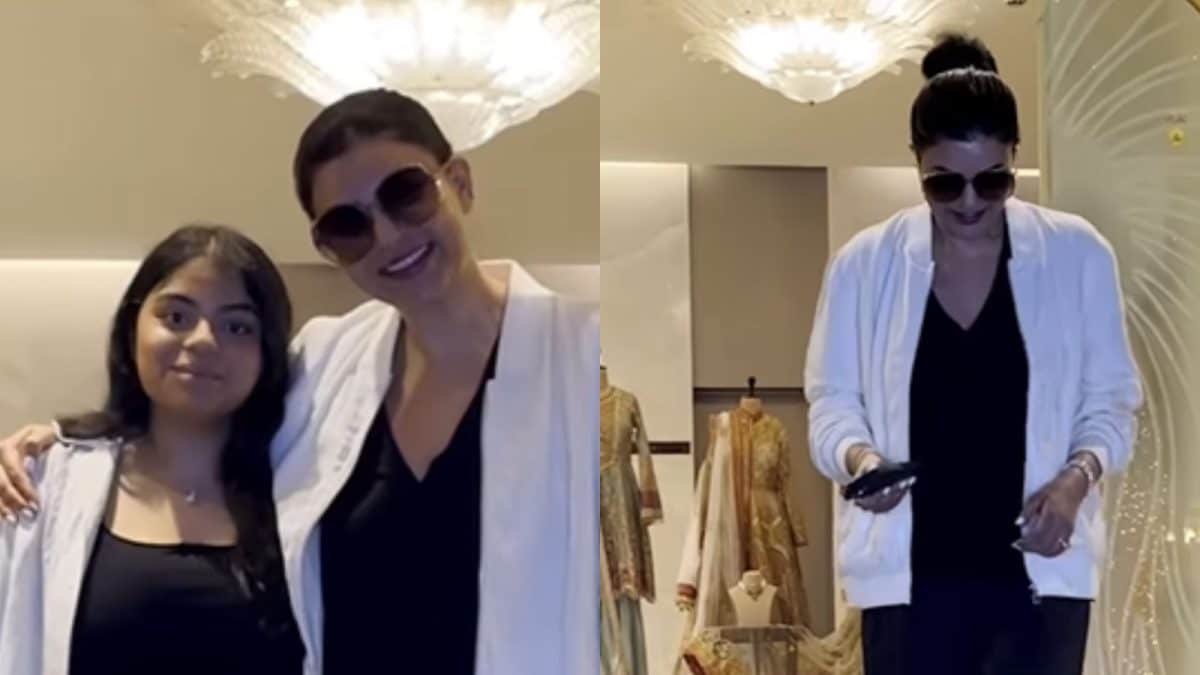 Sushmita Sen Keeps It Comfy As She Steps Out For Shopping With Daughter Alisah