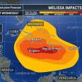 Tropical Storm Melissa to become major hurricane in Caribbean with intense winds, flooding rain