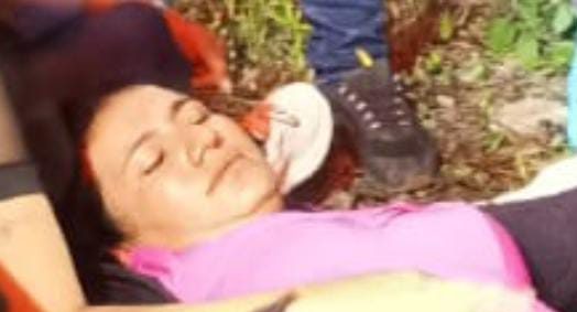 Motociclista accidentada en Cumaral 