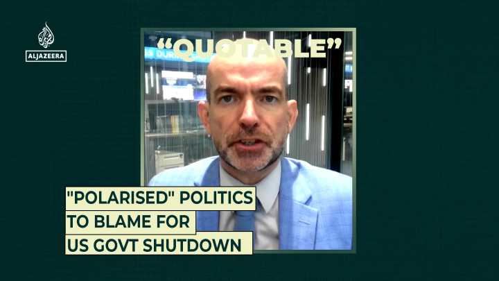 “Polarised” politics to blame for US govt shutdown