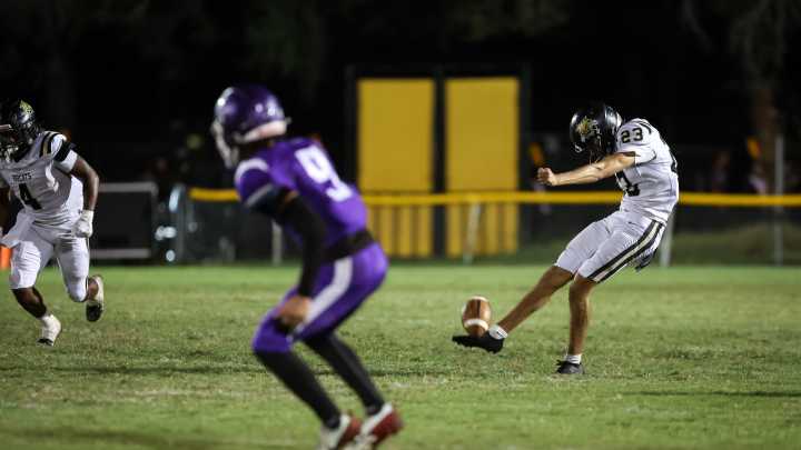Hear what Buchholz LB Virgil Lee III said after his special teams masterpiece in the Bobcats win