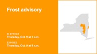 NY weather: Frost advisory in place for New York for Thursday