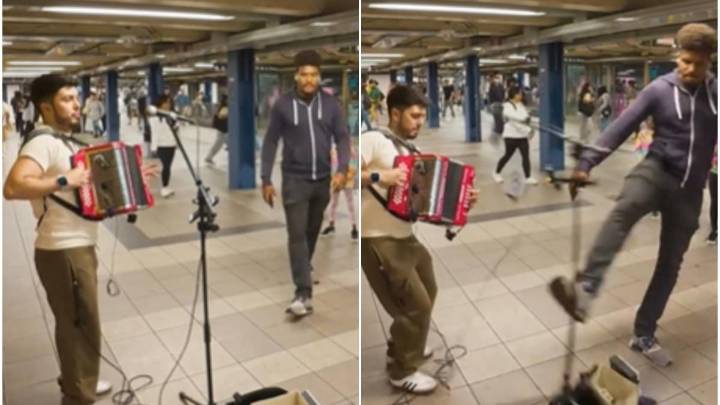 Video | Músico colombiano fue agredido mientras cantaba en el metro de Nueva York, ¿refleja el odio contra los migrantes?